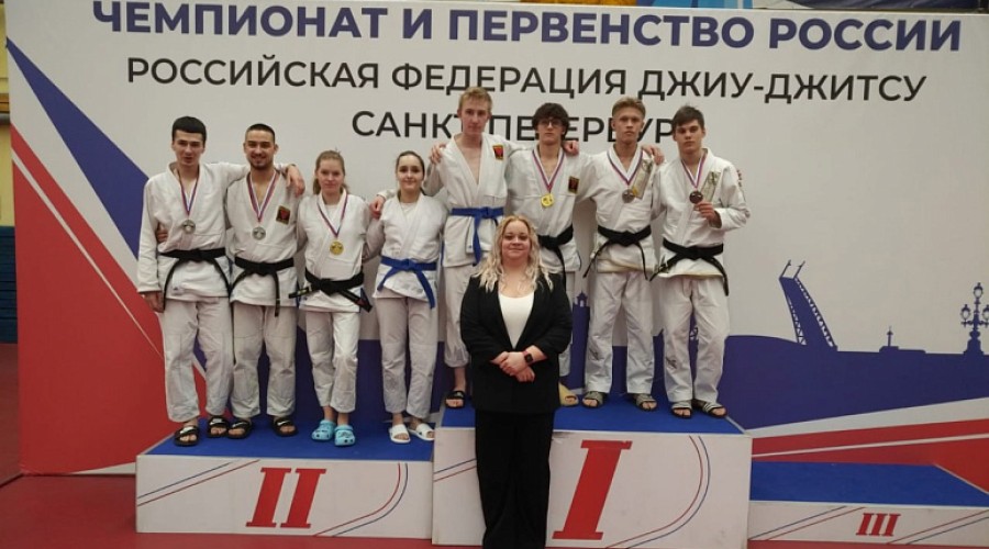 Тульские спортсмены вернулись с победой по джиу-джитсу 