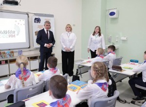 Миляев посетил в Туле школу, где учился руководитель полётом Гагарина