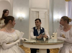 Зимний бал в Богородицком дворце 