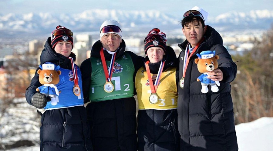 Туляк выиграл золото в эстафете на IV Российско-Китайских молодёжных зимних играх