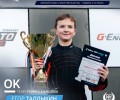  Тульский картингист занял 1 место на G-Drive SMP Karting