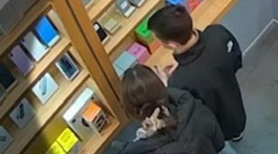 В центре Тулы 16-летний студент с подружкой вынесли из магазина iPhone 15