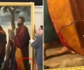 Посетительница музея в Италии испортила картину Брешиа