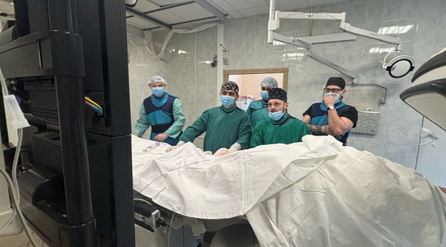 Врачи Новомосковска впервые применили внутрисосудистый ультразвук