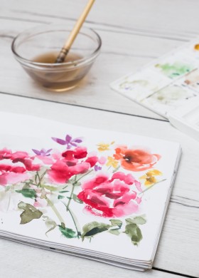 Серия мастер-классов по акварели