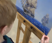 Министр обороны осуществил мечту маленького туляка, отправив его в Санкт-Петербург