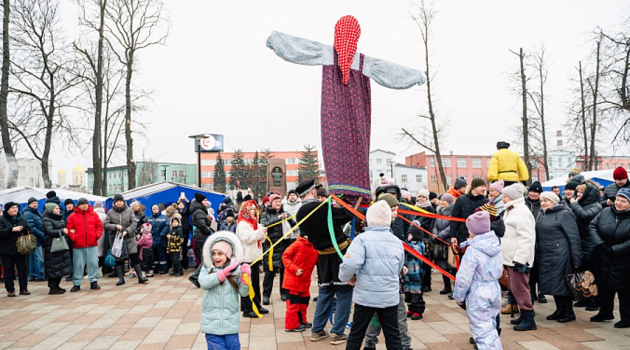  В Тульской области широко отпраздновали Масленицу