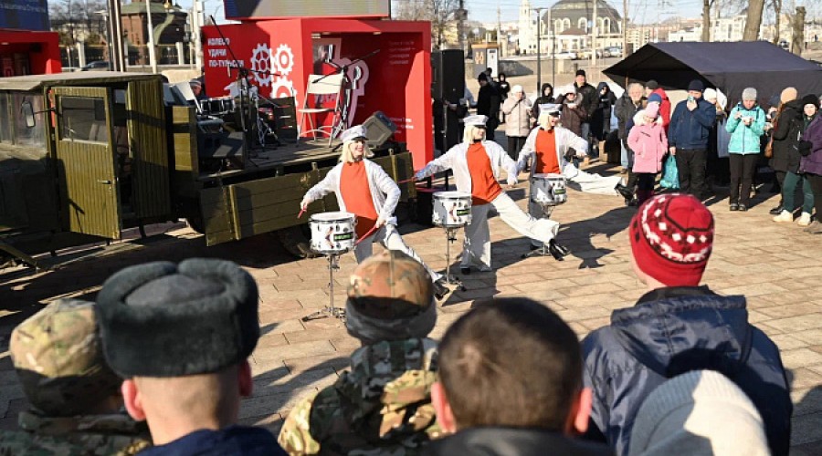 23 февраля в Туле прошли мероприятия, посвящённые Дню защитника Отечества