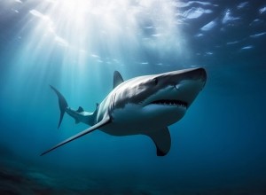 Пенсионер спасся из пасти акулы 